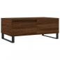 Preview: Couchtisch Braun Eichen-Optik 90x50x36,5 cm Holzwerkstoff