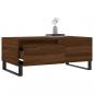 Preview: Couchtisch Braun Eichen-Optik 90x50x36,5 cm Holzwerkstoff