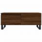 Preview: Couchtisch Braun Eichen-Optik 90x50x36,5 cm Holzwerkstoff