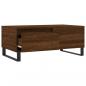 Preview: Couchtisch Braun Eichen-Optik 90x50x36,5 cm Holzwerkstoff