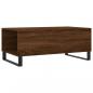 Preview: Couchtisch Braun Eichen-Optik 90x50x36,5 cm Holzwerkstoff