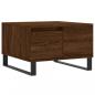 Preview: Couchtisch Braun Eichen-Optik 55x55x36,5 cm Holzwerkstoff