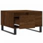 Preview: Couchtisch Braun Eichen-Optik 55x55x36,5 cm Holzwerkstoff