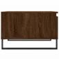 Preview: Couchtisch Braun Eichen-Optik 55x55x36,5 cm Holzwerkstoff