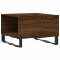 Preview: Couchtisch Braun Eichen-Optik 55x55x36,5 cm Holzwerkstoff