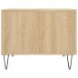 Preview: Couchtisch Sonoma-Eiche 50x50x40 cm Holzwerkstoff