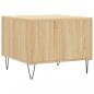 Preview: Couchtisch Sonoma-Eiche 50x50x40 cm Holzwerkstoff