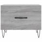 Preview: Couchtisch Grau Sonoma 50x50x40 cm Holzwerkstoff