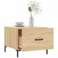 Preview: Couchtisch Sonoma-Eiche 50x50x40 cm Holzwerkstoff