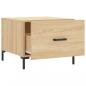 Preview: Couchtisch Sonoma-Eiche 50x50x40 cm Holzwerkstoff