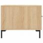 Preview: Couchtisch Sonoma-Eiche 50x50x40 cm Holzwerkstoff