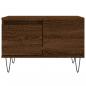 Preview: Couchtisch Braun Eichen-Optik 55x55x36,5 cm Holzwerkstoff