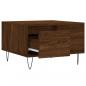 Preview: Couchtisch Braun Eichen-Optik 55x55x36,5 cm Holzwerkstoff