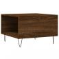 Preview: Couchtisch Braun Eichen-Optik 55x55x36,5 cm Holzwerkstoff