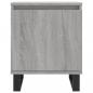 Preview: Nachttische 2 Stk. Grau Sonoma 40x30x50 cm Holzwerkstoff