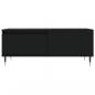 Preview: Couchtisch Schwarz 90x50x36,5 cm Holzwerkstoff