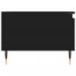 Preview: Couchtisch Schwarz 90x50x36,5 cm Holzwerkstoff