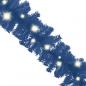 Preview: Weihnachtsgirlande mit LED-Lichtern 20 m Blau