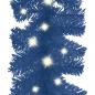 Preview: Weihnachtsgirlande mit LED-Lichtern 20 m Blau