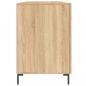 Preview: Schreibtisch Sonoma-Eiche 140x50x75 cm Holzwerkstoff