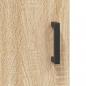 Preview: Schreibtisch Sonoma-Eiche 140x50x75 cm Holzwerkstoff
