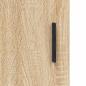 Preview: Schreibtisch Sonoma-Eiche 140x50x75 cm Holzwerkstoff