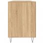 Preview: Schreibtisch Sonoma-Eiche 140x50x75 cm Holzwerkstoff