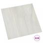 Preview: PVC-Fliesen Selbstklebend 20 Stk. 1,86 m² Creme