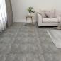 Preview: ARDEBO.de - PVC-Fliesen Selbstklebend 20 Stk. 1,86 m² Grau