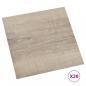 Preview: PVC-Fliesen Selbstklebend 20 Stk. 1,86 m² Taupe