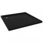 Preview: Duschtasse ABS Quadratisch Schwarz 90x90 cm 