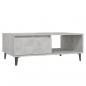 Preview: Couchtisch Betongrau 90x60x35 cm Holzwerkstoff