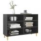 Preview: Sideboard Grau 103,5x35x70 cm Holzwerkstoff