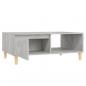 Preview: Couchtisch Betongrau 90x60x35 cm Holzwerkstoff