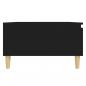 Preview: Couchtisch Schwarz 90x60x35 cm Holzwerkstoff