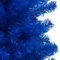 Preview: Künstlicher Weihnachtsbaum mit Ständer Blau 240 cm PVC