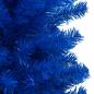 Preview: Künstlicher Weihnachtsbaum mit Ständer Blau 120 cm PVC