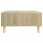 Preview: Couchtisch Sonoma-Eiche 60x60x30 cm Holzwerkstoff