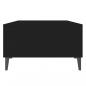 Preview: Couchtisch Schwarz 103,5x60x35 cm Holzwerkstoff