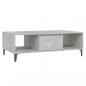 Preview: Couchtisch Betongrau 103,5x60x35 cm Holzwerkstoff