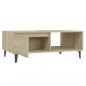 Preview: Couchtisch Sonoma-Eiche 90x60x35 cm Holzwerkstoff