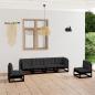 Preview: ARDEBO.de - 6-tlg. Garten-Lounge-Set mit Kissen Massivholz Kiefer