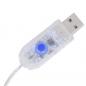 Preview: LED-Leuchtkegel-Set Acryl Deko Blau 60/90/120cm