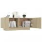 Preview: TV-Schrank Sonoma-Eiche 100x35x40 cm Holzwerkstoff