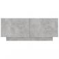 Preview: TV-Schrank Betongrau 100x35x40 cm Holzwerkstoff