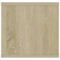 Preview: Wandregal Sonoma-Eiche 102x30x29 cm Holzwerkstoff