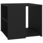 Preview: Beistelltisch Schwarz 50x50x45 cm Holzwerkstoff