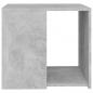 Preview: Beistelltisch Betongrau 50x50x45 cm Holzwerkstoff