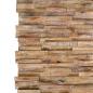 Preview: 3D-Wandverkleidung 10 Stk. 1,01 m² Massivholz Teak