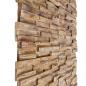 Preview: 3D-Wandverkleidung 10 Stk. 1,01 m² Massivholz Teak